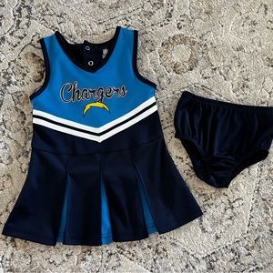 Toddler chargers cheer uniform